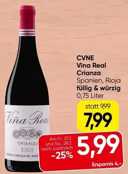 Spar Cvne vina real crianza Angebot