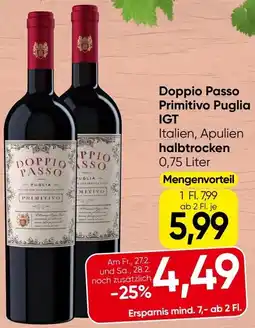 Spar Doppio passo primitivo puglia igt Angebot