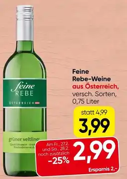 Spar Feine Rebe-Weine Angebot