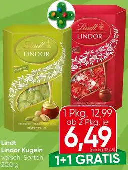 Spar Lindor Kugeln Angebot