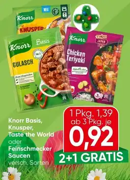 Spar Knusper Taste the World Angebot