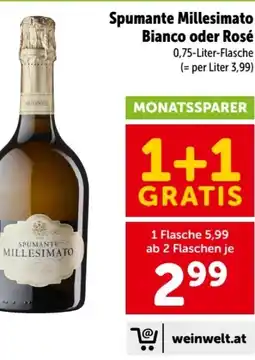 Interspar Spumante Millesimato Bianco Angebot
