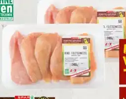 Interspar Spar Feinstes Geflügel Hendl-Filetschnitzel Angebot
