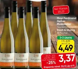 Eurospar Ferdinand Mayr Gelber Muskateller Angebot