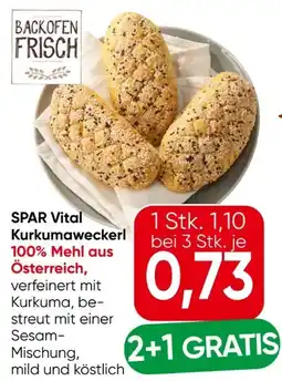 Eurospar Spar Vital Kurkumaweckerl Angebot