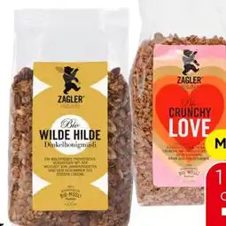 Eurospar Zagler Müslibär Bio-Müsli Crunchy Love Angebot