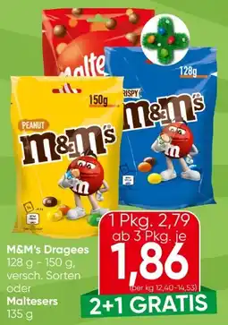 Eurospar M&Ms Peanut Angebot