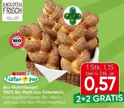 Eurospar Spar Natur pur Bio-Mohnflesserl Angebot