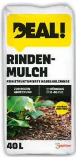 Hagebau Deal! Rindenmulch Angebot