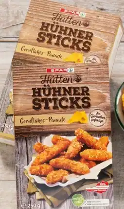 Eurospar Spar Hütten Hühnersticks Angebot