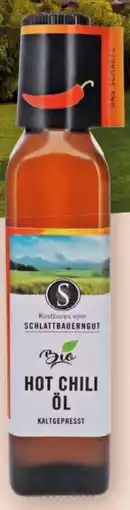 Interspar Schlattbauerngut Bio Hot Chili Öl Angebot
