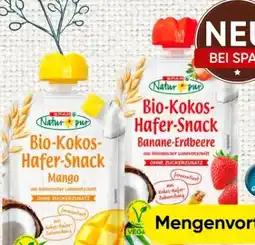 Spar Spar Natur pur Bio-Kokos-Hafer-Snack Angebot