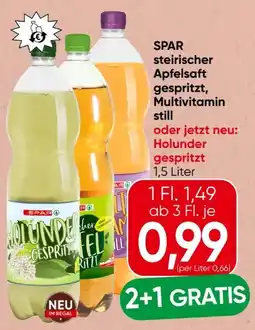 Spar Spar Apfelsaft Angebot