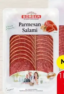 Spar Sorger Parmesansalami Angebot