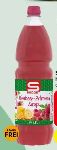 Spar S Budget Sirup Angebot
