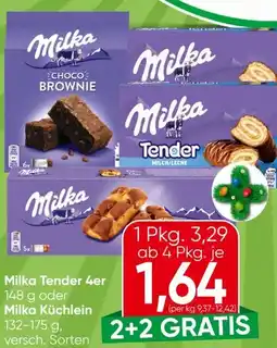 Spar Milka Tender Milch Angebot