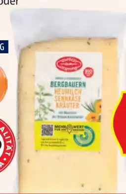 Hofer Zurück zum Ursprung Bio-Sennkäse Angebot