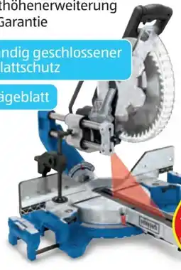 Hofer Scheppach Kapp-Zug-Gehrungssäge HM305SL Angebot