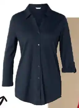 Tchibo Eduscho Piqué Jerseybluse dunkelblau Angebot