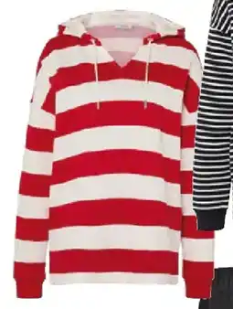 Tchibo Eduscho Hoodie rot gestreift Angebot