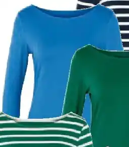 Tchibo Eduscho Shirt mit 3/4 Arm blau Angebot