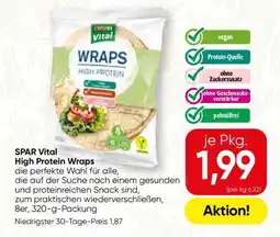 Spar SPAR Vital High Protein Wraps Angebot