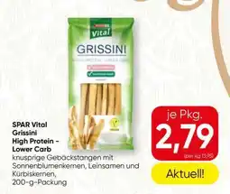 Spar SPAR Vital Grissini High Protein - Lower Carb Angebot