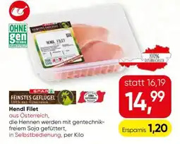 Spar Hendl-Filet Angebot