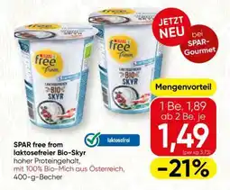 Spar SPAR free from laktosefreier Bio-Skyr Angebot