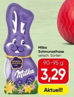 Spar Milka Schmunzelhase Angebot