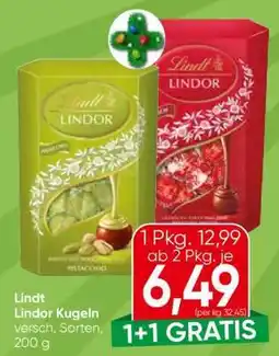 Spar Lindt Lindor Kugeln Angebot