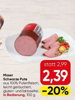 Spar Moser Schwarze Pute Angebot