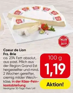 Spar Coeur de Lion Frz. Brie Angebot