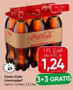 Spar Coca Cola Limonaden Angebot
