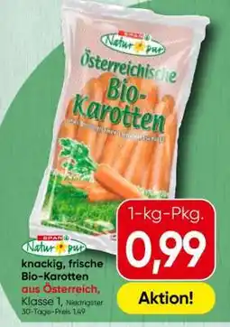Spar österreichische Bio-Karotten Angebot