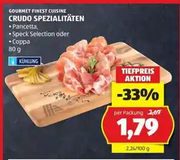 Hofer Crudo spezialitäten Angebot