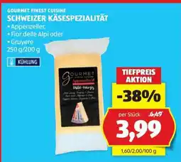 Hofer Schweizer käsespezialität Angebot