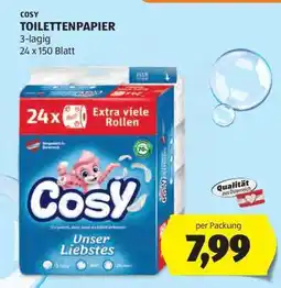 Hofer Cosy Toilettenpapier Angebot