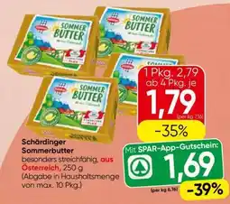 Spar Schärdinger Sommerbutter Angebot