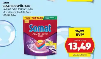 Hofer Somat Geschirrspültabs Angebot