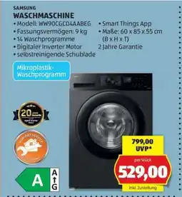 Hofer Samsung Waschmaschine Angebot