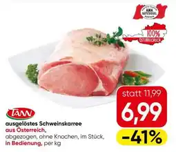 Eurospar Ausgelöstes Schweinskarree Angebot