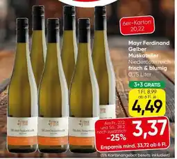 Eurospar Mayr Ferdinand Gelber Muskateller Angebot