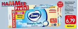 Eurospar Zewa Simply Soft Toilettenpapier Angebot