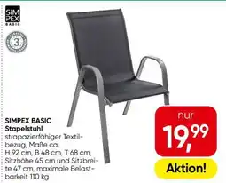 Eurospar SIMPEX Basic Stapelstuhl Angebot