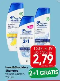Eurospar Head & Shoulders Shampoo Angebot