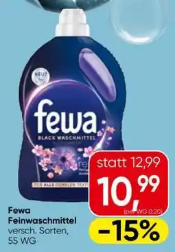 Eurospar Fewa Feinwaschmittel Angebot