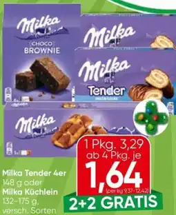 Interspar Milka tender 4er Angebot