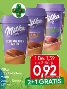Interspar Milka schokoladen milch Angebot
