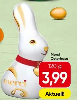 Interspar Merci Osterhase Angebot